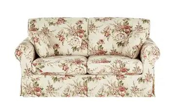 SOHO Sofa 2,5-sitzig mit Husse creme/rosa - Webstoff Chaneel