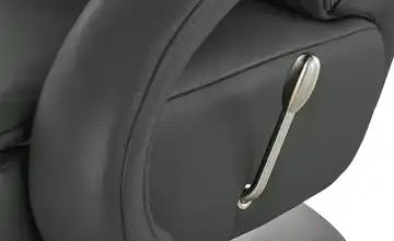 Hukla Leder-Relaxsessel Florian | Anthrazit, M