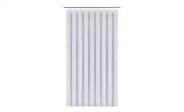 Gardine mit Bleiband