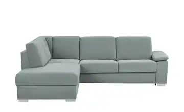 Ecksofa grau - Webstoff Betty