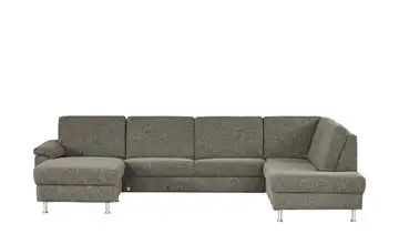 Diva Wohnlandschaft grau - Webstoff Diva