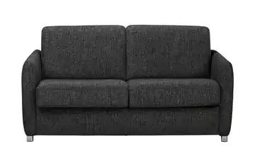 Schlafsofa anthrazit - Webstoff Betty