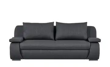smart Schlafsofa grau - Webstoff Bonita