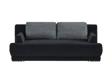 smart Schlafsofa anthrazit - Webstoff Regina