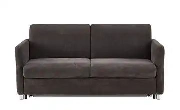 Schlafsofa grau - Flachgewebe Michaela Premium