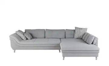 Ecksofa grau - Mikrofaser Minou