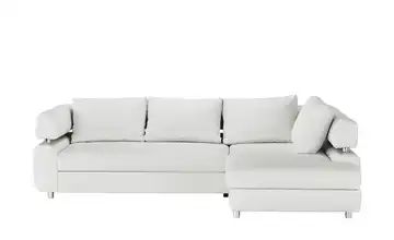 switch Ecksofa weiß - Kunstleder Panama