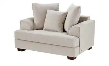SOHO Sofa braun - Webstoff Franka