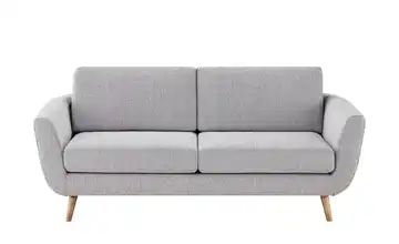 SOHO Sofa grau - Webstoff Smilla