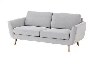 SOHO Sofa grau - Webstoff Smilla