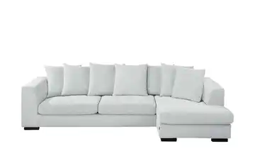 SOHO Ecksofa Paulina rechts Silbergrau