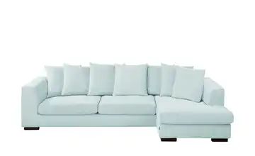 SOHO Ecksofa türkis - Webstoff Paulina