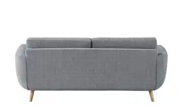 SOHO Sofa grau - Webstoff Smilla