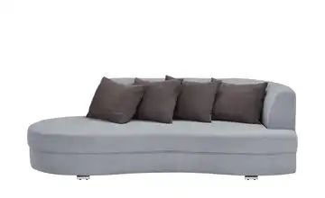 smart Big Sofa grau - Flachgewebe Marina