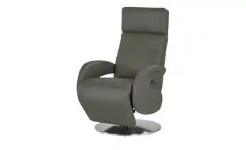 Leder-Relaxsessel grau - Leder Varioso