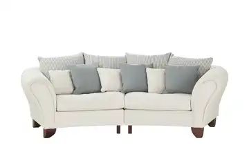 smart Big Sofa beige - Flachgewebe Nadja