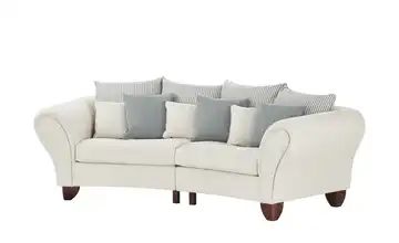 smart Big Sofa beige - Flachgewebe Nadja