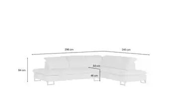 Ledersofa creme - Leder Saraa