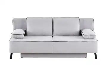 Schlafsofa grau - Mikrofaser Chuck