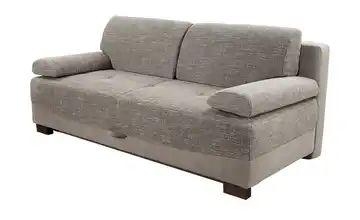 Schlafsofa grau - Webstoff Gianna
