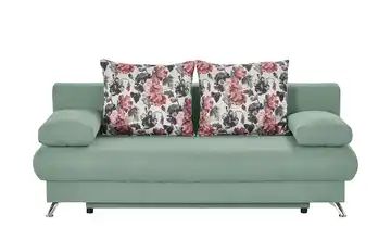 Schlafsofa mintgrün - Flachgewebe Viola