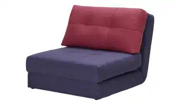 Schlafsessel lila - Stoff Becky