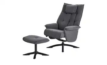 Relaxsessel grau - Stoff Betsy