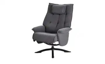Relaxsessel grau - Stoff Betsy