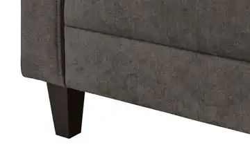 smart Sofa grau - Flachgewebe Geradine
