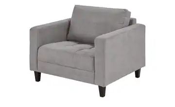 smart Sessel grau - Stoff Geradine