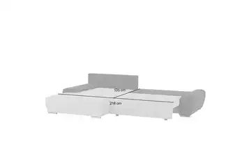 switch Ecksofa braun - Webstoff Wave