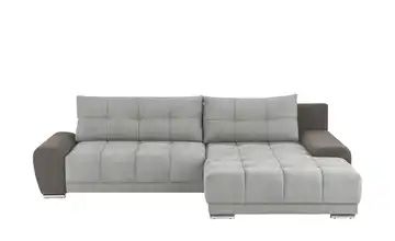 switch Ecksofa braun - Webstoff Wave