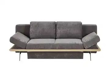 Schlafsofa grau - Mikrofaser Becky