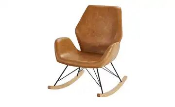 Schaukelsessel braun Theo