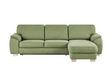 smart Ecksofa grün - Webstoff Valencia