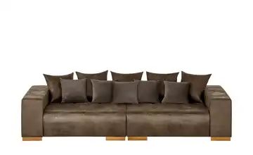 switch Big Sofa braun - Mikrofaser Kai