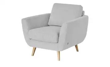 SOHO Sessel grau - Stoff Smilla