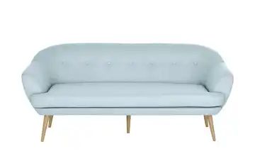 finya Sofa hellblau - Webstoff Elsa