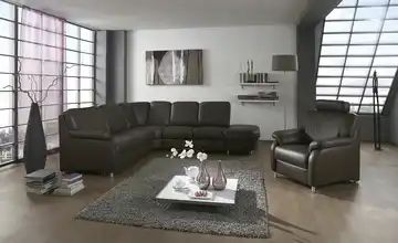 meinSofa Ecksofa aus Leder Ole