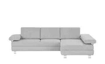 switch Ecksofa grau - Webstoff Garda