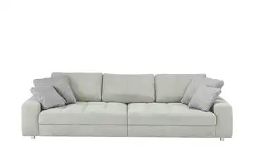 bobb Big Sofa grau - Flachgewebe Arissa