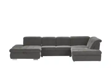 Lounge Collection Wohnlandschaft mit verschiedenen Funktionen Spencer Grau rechts Erweiterte Funktion