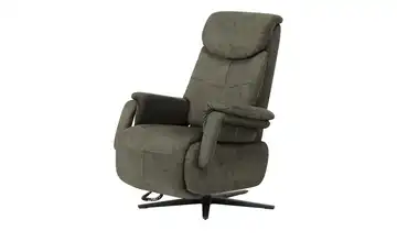 Polstermöbel Oelsa TV-Sessel mit elektrischer Relaxfunktion Mambo Forest (Dunkelgrün)
