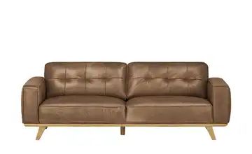 uno Sofa 3-sitzig, Leder Caralina