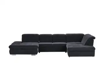 Lounge Collection Wohnlandschaft mit verschiedenen Funktionen Spencer Dunkelblau rechts Erweiterte Funktion