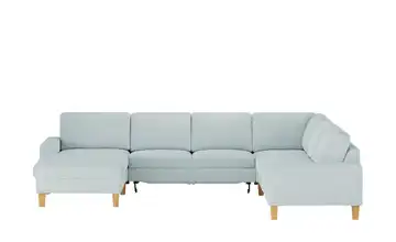 Max Schelling Wohnlandschaft Maximum Erweiterte Funktion eckig Hellblau rechts