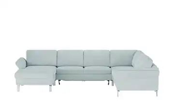 Max Schelling Wohnlandschaft Maximum Hellblau Erweiterte Funktion Metall rechts