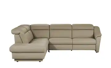 himolla Ecksofa Leder 9707 Hellbraun links Grundfunktion