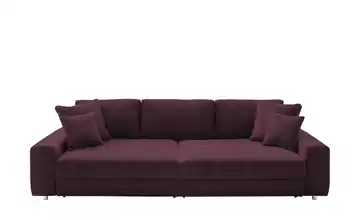 bobb Big Sofa Arissa de Luxe Weinrot