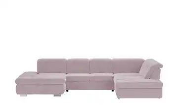 Lounge Collection Wohnlandschaft mit verschiedenen Funktionen Spencer rechts Flieder Erweiterte Funktion
